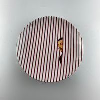 Foto do produto Prato Listrado - Salvador Dali - Grehgi Design - 27cm