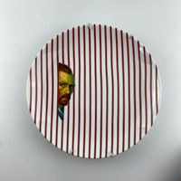 Foto do produto Prato Listrado - Van Gogh - Greghi Design - 27cm