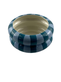 Foto do produto Vaso em Cerâmica - Blue Stripes 15x18cm