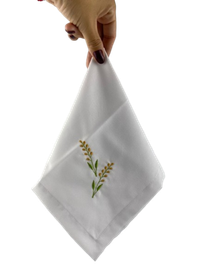 Foto do produto Guardanapo de Tecido Bordado - Flor de Mel