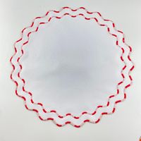 Foto do produto Jogo Americano Cora Vermelho - 39cm