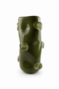 Foto do produto Vaso em Vidro Sfere Verde - Orgânico