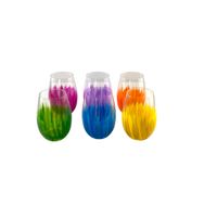 Foto do produto Jogo com 6 Copos de Cristal Pinceladas - Colors