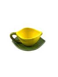 Foto do produto Jogo de 6 Xícaras de Café com Pires Limão Siciliano - 100ml
