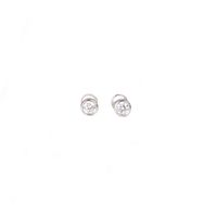 Foto do produto Brinco Stud Ponto De Luz Diamante 11PTS Ouro 18K