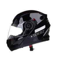 Foto do produto Capacete Texx Escamotiavel Gladiator V3 Preto 