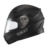 Foto do produto Capacete Texx Strike Solido Preto Fosco