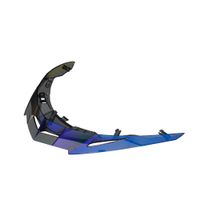 Foto do produto Spoiler Texx Espelhada Azul Mod. Raptor