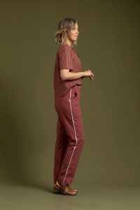 Blusa Sebastiana  Telha - Meu Doce Mel