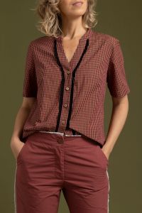 Blusa Sebastiana  Telha - Meu Doce Mel
