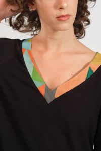 Vestido Roberta Evasê - Preto