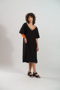 Vestido Roberta Evasê - Preto