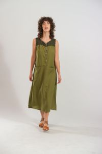 Vestido Luma Midi - Verde
