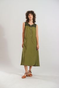 Vestido Luma Midi - Verde