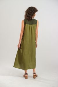 Vestido Luma Midi - Verde