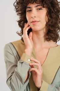 Bata Cecília Manga Longa - Verde Água