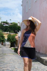 Short Bia Curto Elástico - Preto
