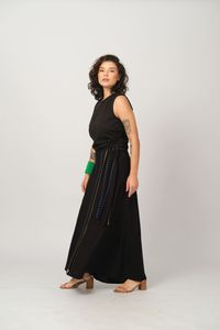 Saia Angélica Longa - Preto