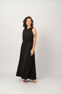 Saia Angélica Longa - Preto