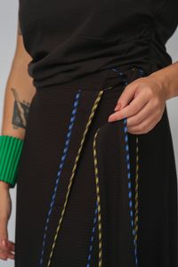 Saia Angélica Longa - Preto