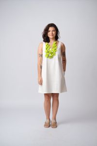 Vestido Vilma Curto - Branco