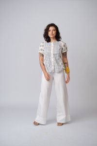 Calça Abigail Pantalona - Branco