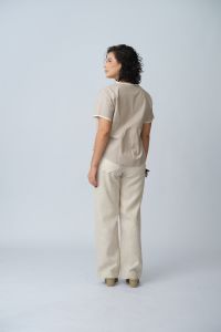 Calça André Reta 100% Linho - Natural