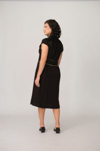 Vestido Bruna Midi - Preto