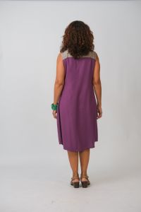 Vestido Áurea - Roxo