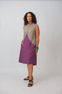 Vestido Áurea - Roxo