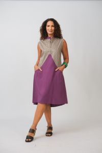 Vestido Áurea - Roxo