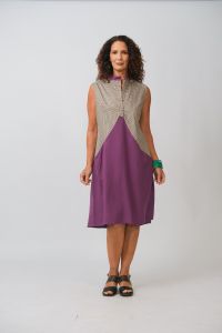 Vestido Áurea - Roxo