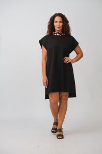 Vestido Leopoldina Curto - Preto
