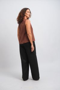 Blusa Coralina - Marrom