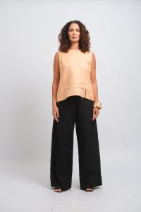 Blusa Marion - Off / Salmão