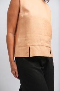 Blusa Marion - Off / Salmão
