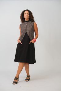 Vestido Áurea - Preto
