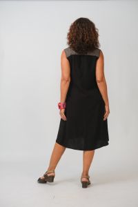 Vestido Áurea - Preto