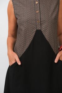 Vestido Áurea - Preto