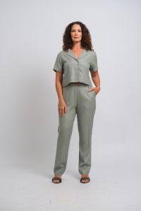 Calça Mônica - Verde Água