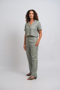 Calça Mônica - Verde Água