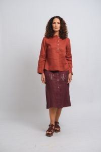 Blusa Aurelia - Telha
