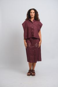 Blusa Carolina - Vinho