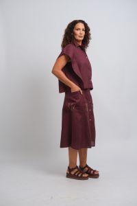 Blusa Carolina - Vinho