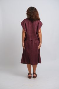Blusa Carolina - Vinho