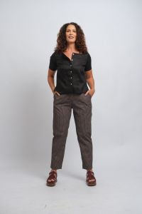 Calça Maria - Estampa Preto