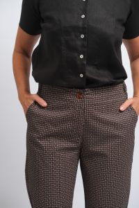 Calça Maria - Estampa Preto