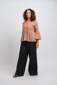 Blusa Cida - Chocolate