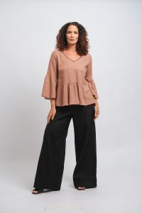 Blusa Cida - Chocolate