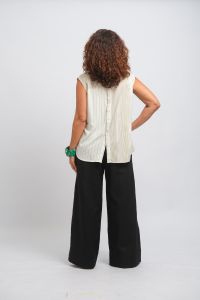 Blusa Ivone - Branco Listrado